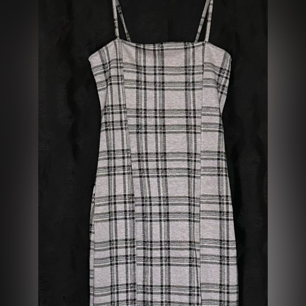 Rue 21 pink and black plaid xs dress
